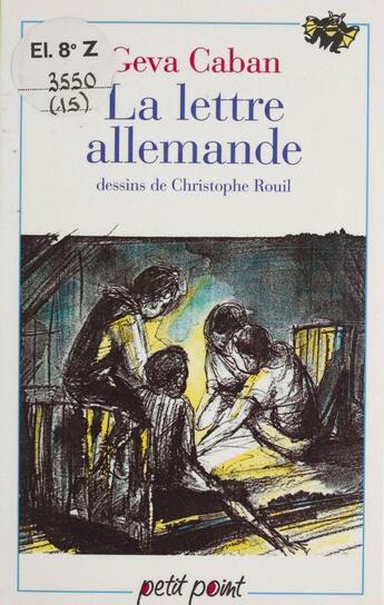 Couverture du livre « La lettre allemande » de Geva Caban aux éditions Seuil