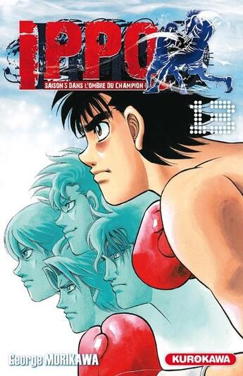 Couverture du livre « Ippo - saison 5 ; dans l'ombre du champion Tome 13 » de George Morikawa aux éditions Kurokawa