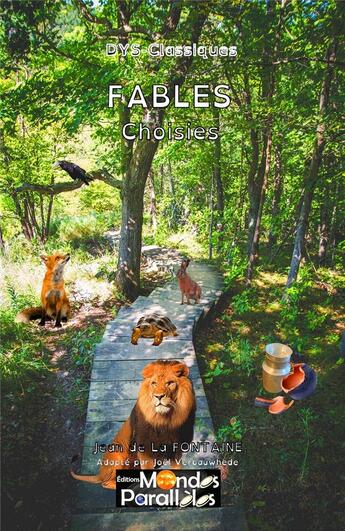 Couverture du livre « Fables choisies - version 