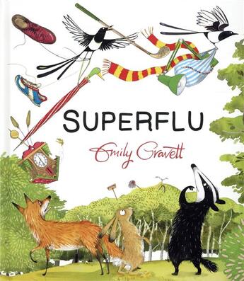 Couverture du livre « Superflu » de Emily Gravett aux éditions Kaleidoscope