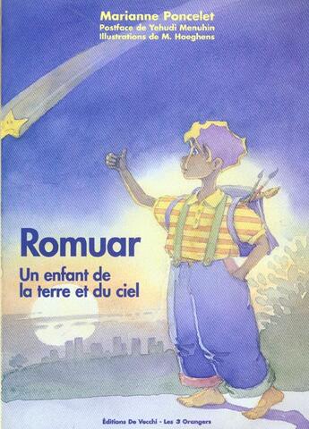 Couverture du livre « Romuar : un enfant de la terre et du ciel » de Poncelet aux éditions De Vecchi