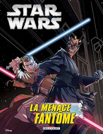 Couverture du livre « Star Wars - épisode I ; la menace fantôme » de Matteo Piana et Alessandro Ferrari et Igor Chimisso et Ken Shue et Andrea Parisi et Stefano Attardi aux éditions Delcourt