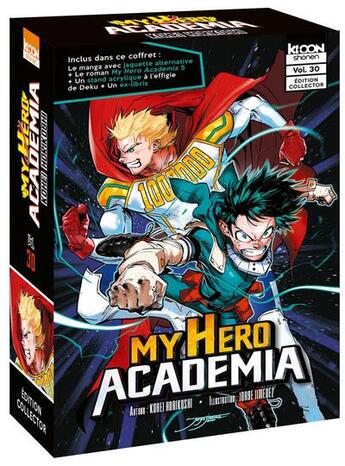 Couverture du livre « My hero Academia Tome 30 : danse macabre » de Kohei Horikoshi aux éditions Ki-oon