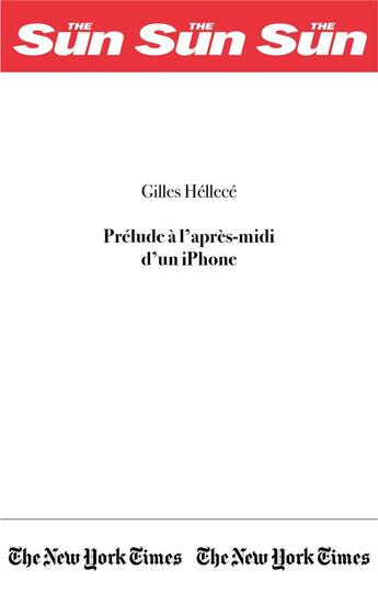 Couverture du livre « Prélude à l'après-midi d'un iPhone » de Hellece Gilles aux éditions Librinova