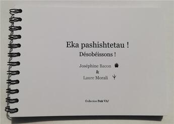 Couverture du livre « Désobéissons » de Laure Morali et Josephine Bacon aux éditions Centre De Creations Pour L'enfance