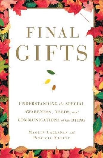 Couverture du livre « Final Gifts » de Kelley Patricia aux éditions Simon & Schuster