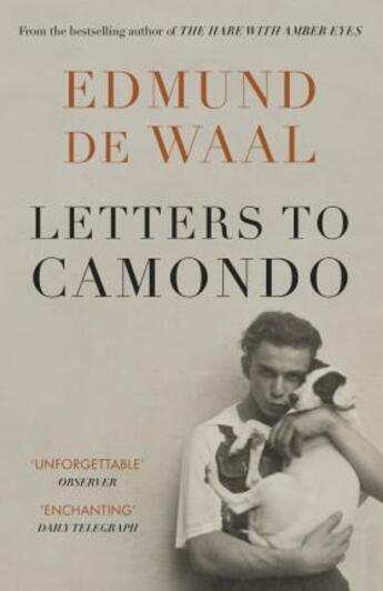 Couverture du livre « Edmund de Waal : letters to Camondo » de Edmund De Waal aux éditions Penguin Uk