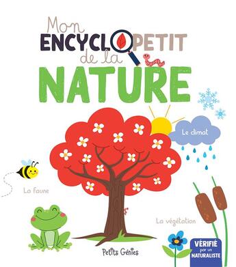 Couverture du livre « Mon encyclopetit ; de la nature » de Claire Chabot aux éditions Shoebox Media