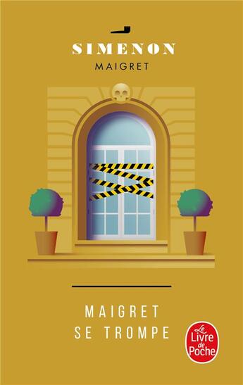 Couverture du livre « Maigret se trompe » de Georges Simenon aux éditions Le Livre De Poche