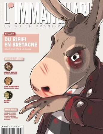 Couverture du livre « L'immanquable n.77 ; du rififi en Bretagne ; juin 2017 » de L'Immanquable aux éditions Dbd