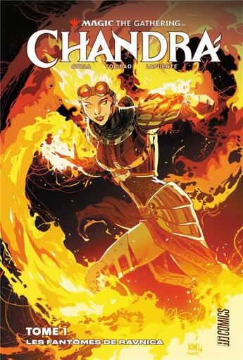 Couverture du livre « Magic : the gathering : Chandra » de Harvey Tolibao et Vita Ayala aux éditions Hicomics