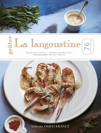 Couverture du livre « Goûter la langoustine » de Guy Guilloux aux éditions Ouest France