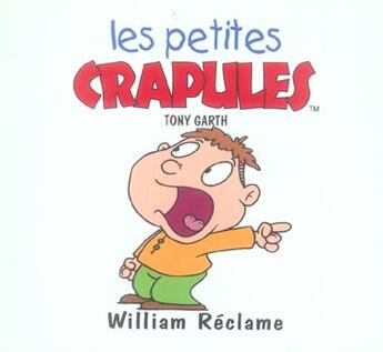 Couverture du livre « William réclame » de Tony Garth aux éditions Mango