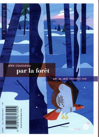 Couverture du livre « Par la forêt ; par le lac » de Alex Cousseau aux éditions Rouergue