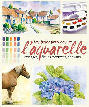 Couverture du livre « Les bases pratiques de l'aquarelle » de  aux éditions Editions Esi