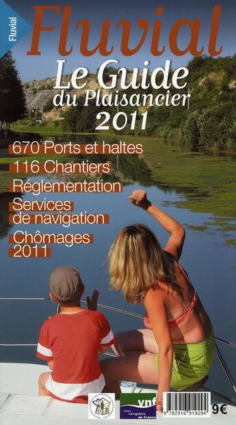 Couverture du livre « Fluvial ; le guide du plaisancier 2011 » de  aux éditions Fluviacarte