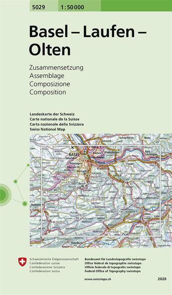 Couverture du livre « 5029 ; Basel ; Laufen-Olten ; Zusammensetzung (édition 2010) » de Jacques Raymond et Catherine Samson et Rene Becouze aux éditions Ofts