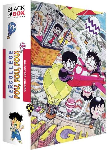 Couverture du livre « Le collège fou, fou, fou : les histoires oubliées » de Motoei Shinzawa aux éditions Black Box