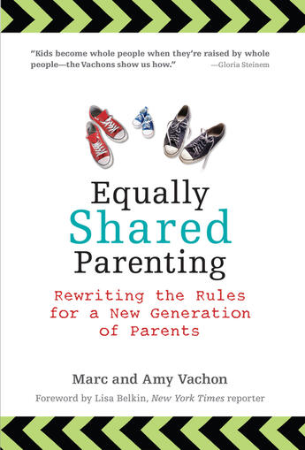 Couverture du livre « Equally Shared Parenting » de Vachon Amy aux éditions Penguin Group Us