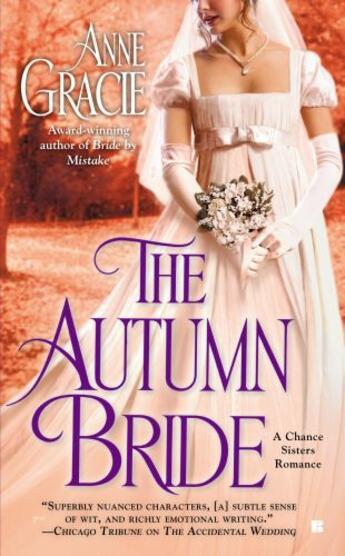 Couverture du livre « The Autumn Bride » de Anne Gracie aux éditions Penguin Group Us