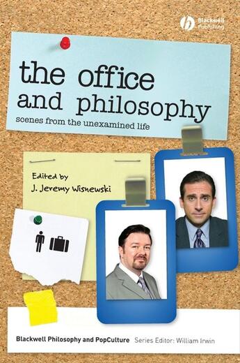 Couverture du livre « The Office and Philosophy » de J. Jeremy Wisnewski aux éditions Wiley-blackwell