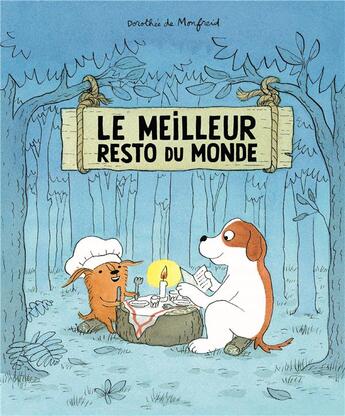 Couverture du livre « Meilleur resto du monde (le) » de Dorothee De Monfreid aux éditions Ecole Des Loisirs