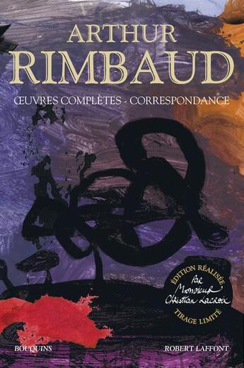 Couverture du livre « Oeuvres complètes ; correspondance » de Arthur Rimbaud aux éditions Bouquins