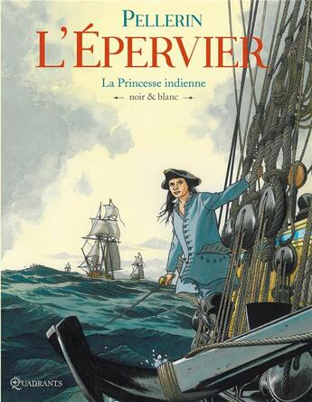 Couverture du livre « L'Epervier Tome 10 : la princesse indienne » de Patrice Pellerin aux éditions Soleil