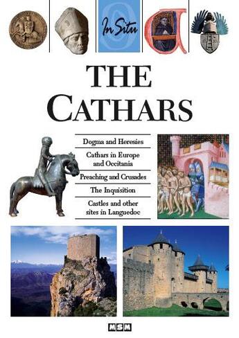 Couverture du livre « The cathars (in situ) » de Julie Roux aux éditions Msm