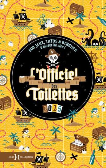 Couverture du livre « L'officiel des toilettes (édition 2025) » de Walter Cosette aux éditions Hors Collection