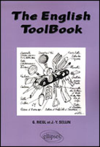 Couverture du livre « The english toolbook » de Riegl/Sellin aux éditions Ellipses