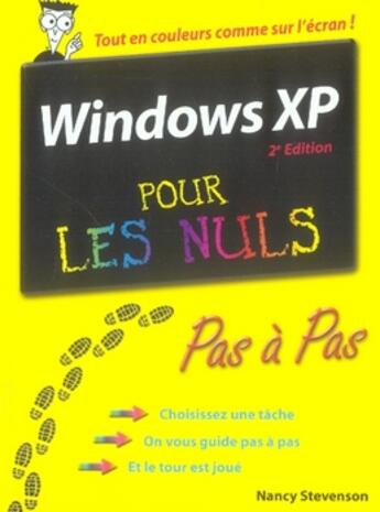 Couverture du livre « Windows xp pour les nuls (2e édition) » de Nancy Stevenson aux éditions First Interactive