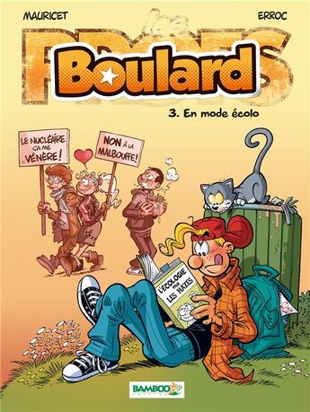 Couverture du livre « Boulard t.3 ; en mode écolo » de Erroc et Mauricet aux éditions Bamboo