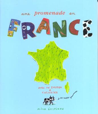 Couverture du livre « Une promenade en france » de  aux éditions Mila