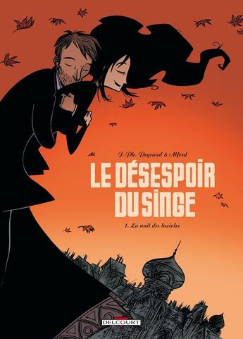 Couverture du livre « Le désespoir du singe Tome 1 ; la nuit des lucioles » de J.P Peyraud aux éditions Delcourt