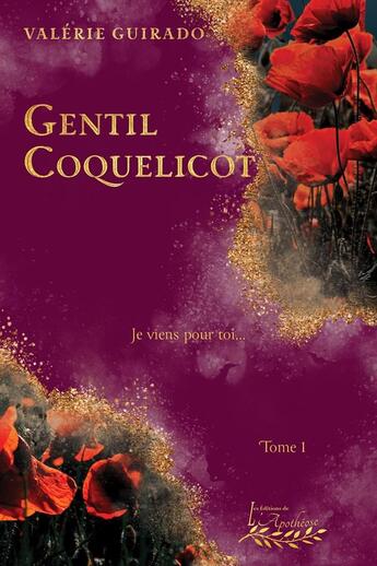 Couverture du livre « Gentil Coquelicot » de Valérie Guirado aux éditions Distribulivre