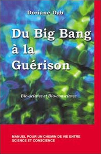 Couverture du livre « Du big bang a la guerison » de Doriane Dab aux éditions Quintessence