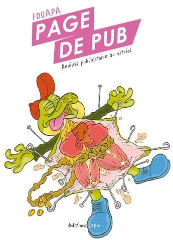 Couverture du livre « Page de pub » de Fouapa aux éditions Lapin