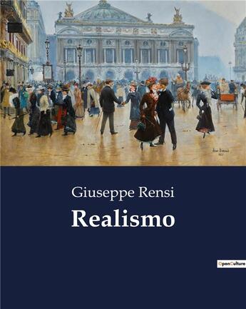 Couverture du livre « Realismo » de Giuseppe Rensi aux éditions Culturea