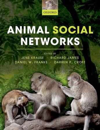 Couverture du livre « Animal Social Networks » de Jens Krause aux éditions Oup Oxford
