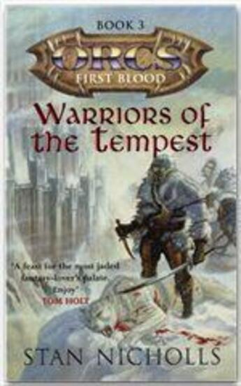 Couverture du livre « Warriors of the tempest » de Stan Nicholls aux éditions Victor Gollancz
