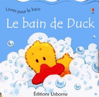 Couverture du livre « Le bain de duck » de Jenny Tyler aux éditions Usborne