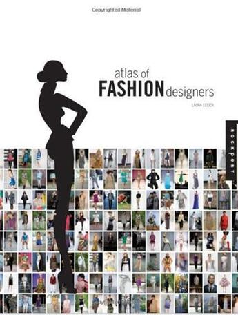 Couverture du livre « Atlas of fashion designers (hardback) » de Laura Eceiza aux éditions Rockport