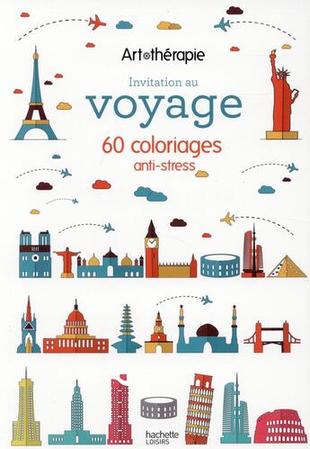 Couverture du livre « Art-thérapie ; invitation au voyage » de  aux éditions Hachette Pratique