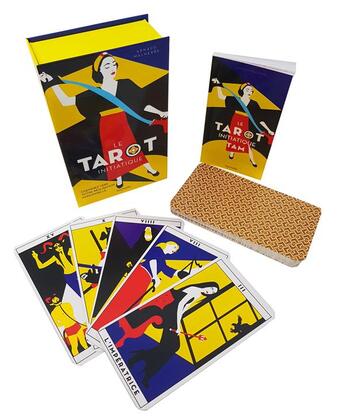 Couverture du livre « Tarot initiatique » de Arnaud Malherbe aux éditions Hachette Pratique