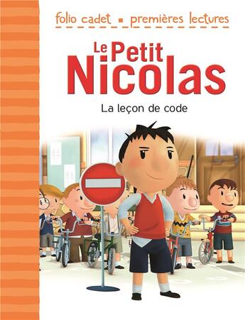 Couverture du livre « Le petit Nicolas Tome 8 : la leçon de code » de Emmanuelle Lepetit aux éditions Gallimard-jeunesse