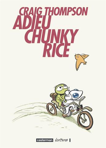 Couverture du livre « Adieu, chunky rice » de Thompson aux éditions Casterman