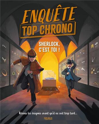 Couverture du livre « Sherlock, c'est toi ! » de Sian James et Alex Woolf aux éditions Fleurus