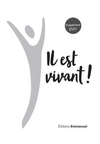 Couverture du livre « Il est vivant ! : supplément 2021 carnet de chants » de Chants Il Est Vivant aux éditions Emmanuel