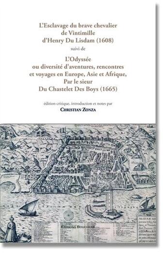 Couverture du livre « L'esclavage du brave chevalier de Vintimille d'Heny du Lisdam (1608) » de Christian Zonza aux éditions Bouchene